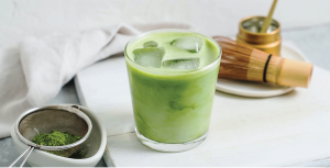 Matcha Iced latte